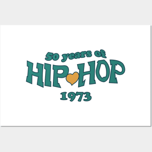 50 Years of HIP-HOP 1973 Posters and Art